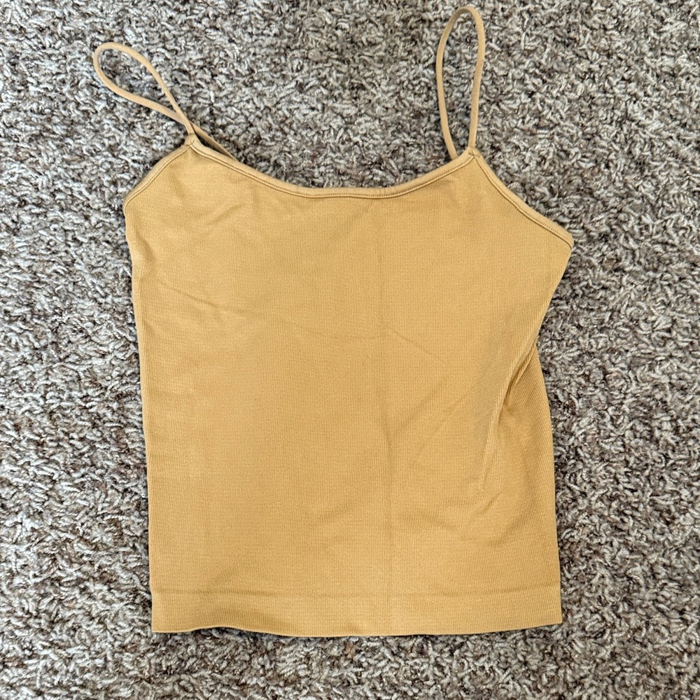 American Eagle Outfitters Tan Tank Top